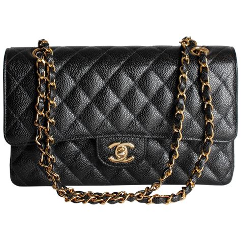 black and gold chanel purse|original chanel bag price.